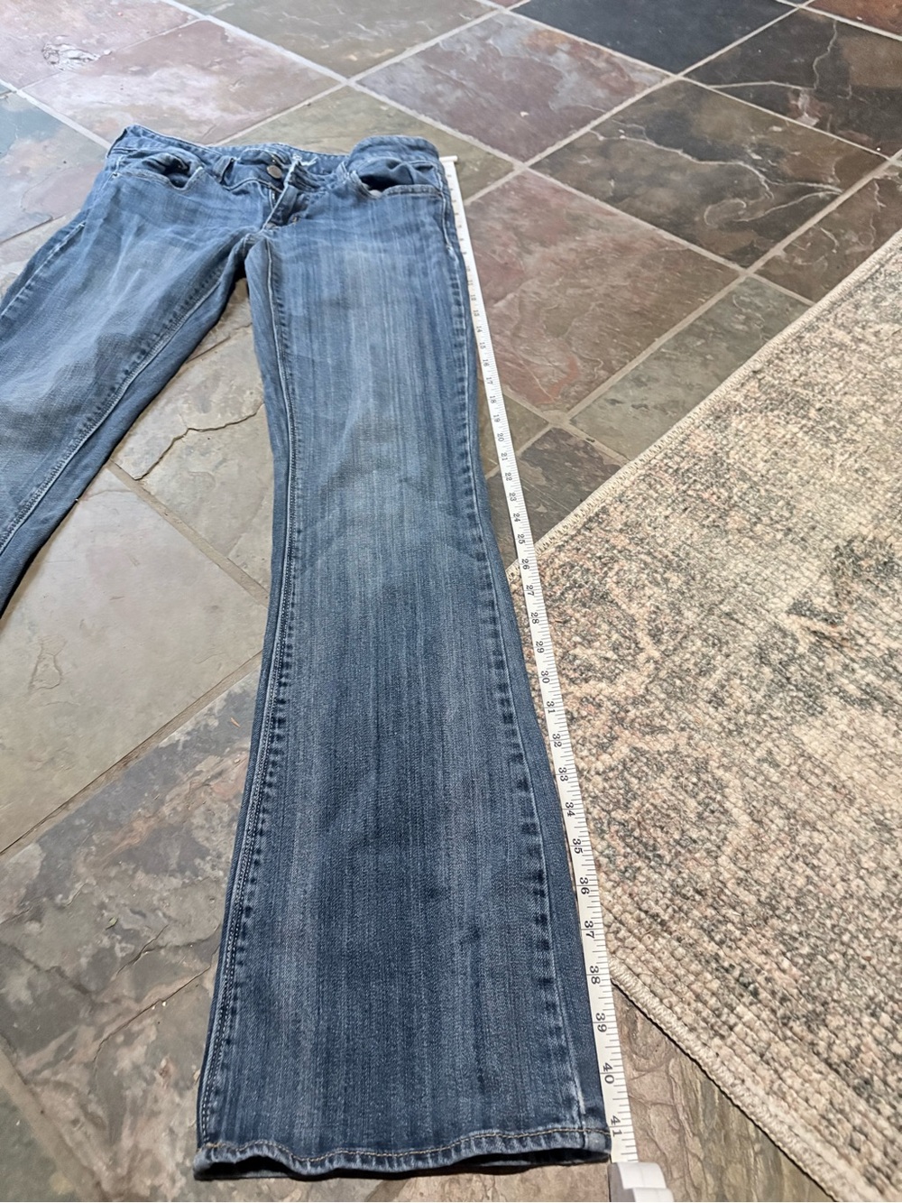 American Eagle Outfitters Women's Blue Flare Jeans